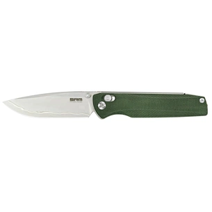Нож SRM Terrier 140Cr, Green Micarta, Stonewash (258L-MG2) изображение 1