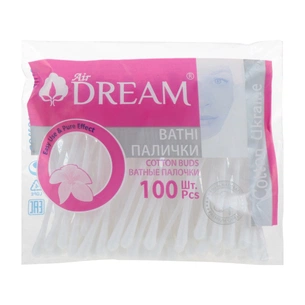 Ватні палички Air Dream В пакеті 100 шт. (4820194350288) зображення 1