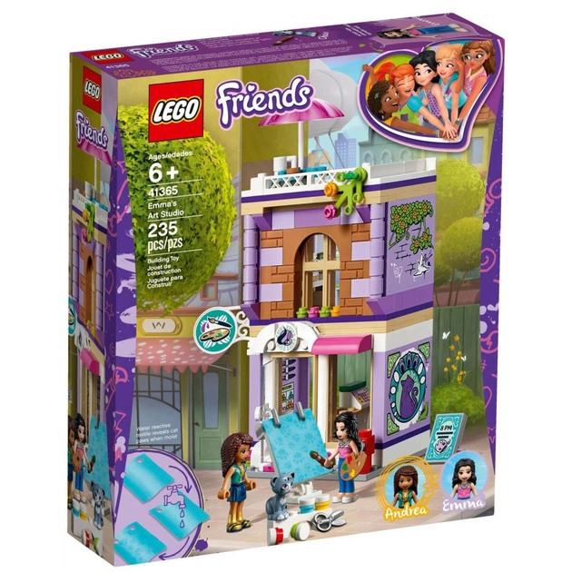 Конструктор LEGO Friends Художня студія Емми 235 деталей (41365) - изображение 1