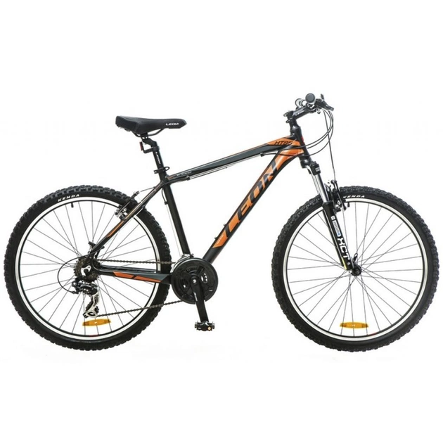 Велосипед Leon 26" HT-85 AM 14G Vbr 20" Al чорно-помаранчевий 2016 (OPS-26-047-1) - изображение 1