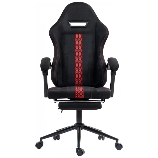 Крісло ігрове GT Racer X-2331 Black/Red (X-2331 Fabric Black/Red) - зображення 1