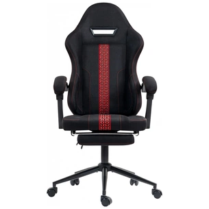 Крісло ігрове GT Racer X-2331 Black/Red (X-2331 Fabric Black/Red) зображення 1