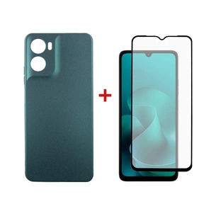 Чохол до мобільного телефона Dengos Motorola G06 Soft+glass Green (DG-KM-180) зображення 1