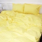 Постільна білизна MirSon Satin Stripe 30-0003 Intense Yellow 110х140 дитяча (2200005246078) - уменьшенное изображение 2