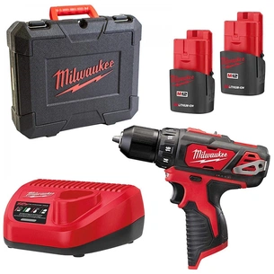 Шуруповерт Milwaukee M12 BDD-152C PROMOTION IN2 (4933451460) зображення 1
