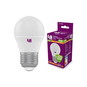 Лампочка ELM D45 5W PA10 E27 3000 (18-0086.) зображення 1