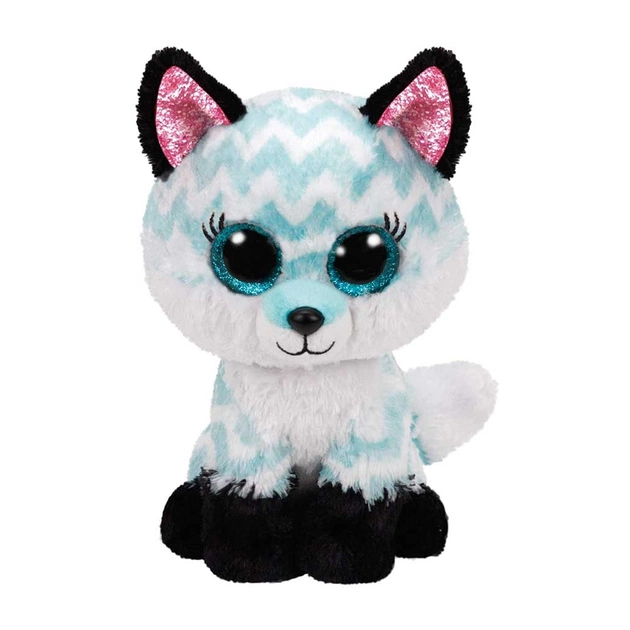 Мягкая игрушка Ty Beanie Boo's Голубая лиса ATLAS 15см (36368) - изображение 1