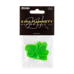 Медіатор Jim Dunlop Kirk Hammett Jazz III Pick 1.38mm 6 шт. (47PKH3N) зображення 1