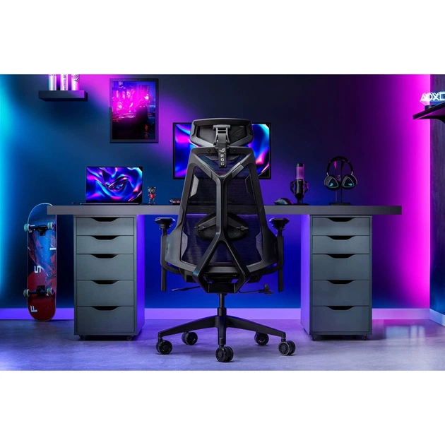 Крісло ігрове ASUS SL400C ROG DESTRIER CORE Black (90GC01P0-MSG010) - picture 9