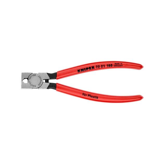 Кусачки KNIPEX бічні для пластмаси (72 21 160) - picture 3
