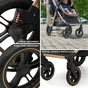 Коляска Kinderkraft 3 в 1 Esme Pro Pure Black (KSESME00BLK300N) (5902533929351) - уменьшенное изображение 12