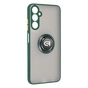Чохол до мобільного телефона Armorstandart Frosted Matte Ring Samsung A05s (A057) Dark Green (ARM72764) - зменшене зображення 1