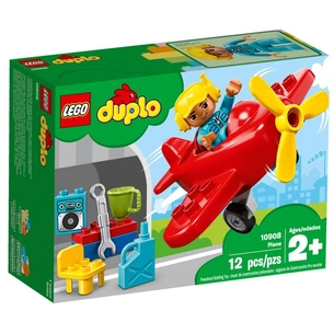 Конструктор LEGO DUPLO Літак 12 деталей (10908) зображення 1