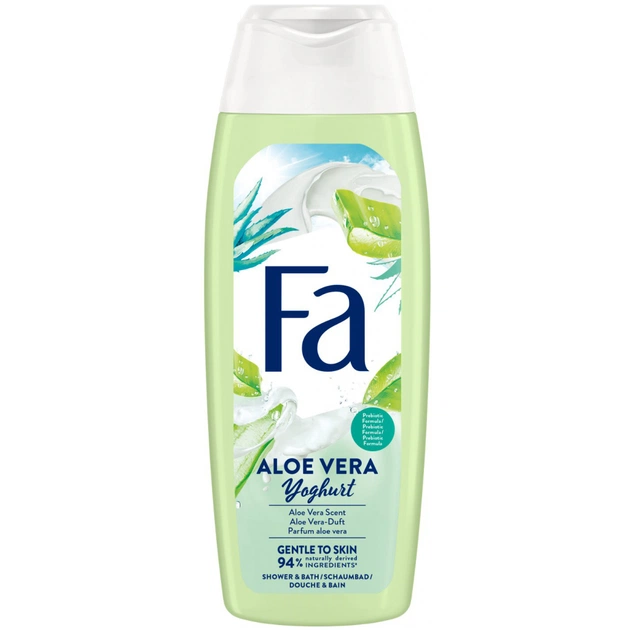 Гель для душу Fa Yoghurt з протеїнами йогурту й ароматом алое вера 500 мл (5410091721985) - зображення 1