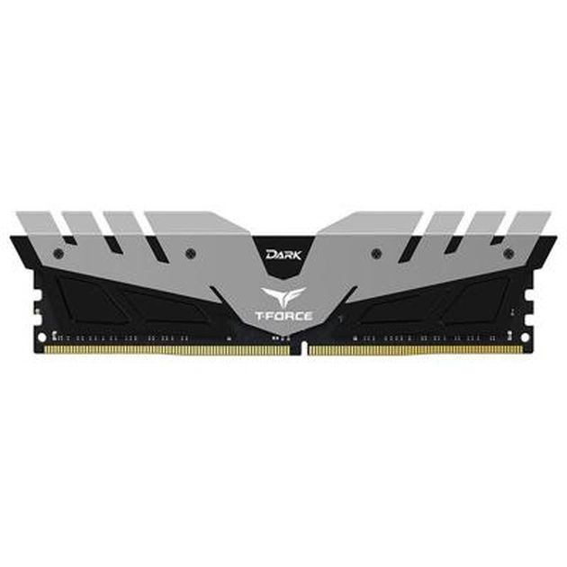 Модуль пам'яті для комп'ютера DDR4 8GB 2400 MHz T-Force Dark Gray Team (TDGED48G2400HC1401) - зображення 1