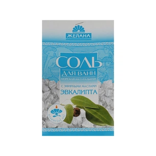 Сіль для ванн Желана Евкаліпт 500 г (4820022090102) зображення 1