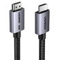 Кабель мультимедийный HDMI M to HDMI M 2.0m V2.2 16K60Hz 96Gbps braided black Ugreen (65900) - уменьшенное изображение 1
