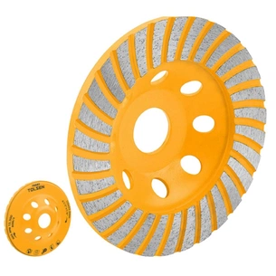 Чашка шліфувальна Tolsen алмазна 100x22.2мм Турбо (76680) зображення 1