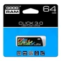 USB флеш накопичувач Goodram 64GB CL!CK Black USB 3.0 (PD64GH3GRCLKR9) - зменшене зображення 4