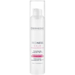 Крем для лица Dermedic Redness Calm Correcting Day Cream UV+IR SPF 20 Корректирующий Дневной 40 мл (5901643176549) изображение 1