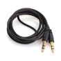 Кабель мультимедійний 3.5mm M to 3.5mm M 5.0m black Voltronic (YT-AUXGJ(M)/(M)-5.0-B) - зменшене зображення 1