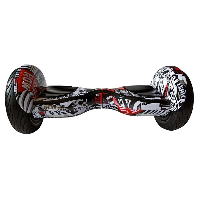 Гіроборд Rover XL6 10.5 Grafitti white-red - picture 2