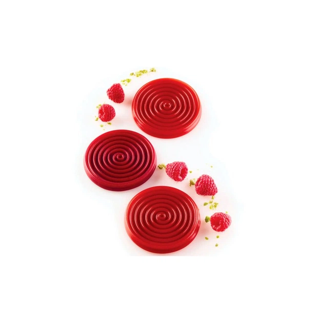 Форма для випікання Silikomart New Tourbillon 28 d-70 h-8 mm (TOURBILLON 28) - picture 3