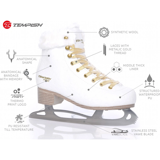 Ковзани Tempish Fine Фігурні 42 (1300001616/42) - picture 15