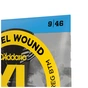 Струни для гітари D'Addario XL Nickel Wound Super Light Top / Regular Bottom (09-46) (EXL125) - зменшене зображення 4