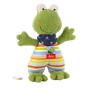 М'яка іграшка музикальна Sigikid Жаба 23 см (48895SK) зображення 1