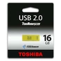 USB флеш накопичувач Toshiba 16Gb Enshu Yellow/Green USB 2.0 (THNU16ENSYELL(BL5) - зменшене зображення 2