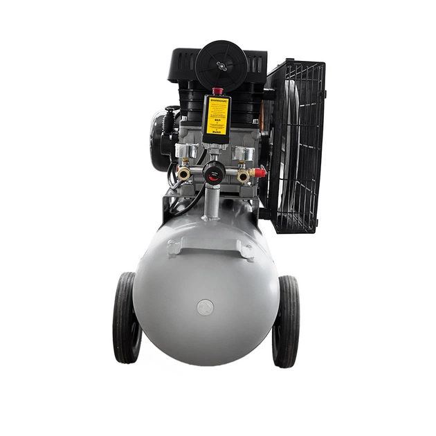 Компресор Sigma двоциліндровий ремінний 2.5кВт 335л/хв 10бар 50л (2 крана) (7044121) - picture 5