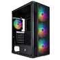 Корпус 1stPlayer X5-BK-4F1-PS-600FK-EU Black 600W - зменшене зображення 1