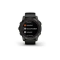 Смарт-годинник Garmin fenix 7 Pro Saph Solar, Crbn Gry DLC Ti w/ Black Band, GPS (010-02777-11) - зменшене зображення 7