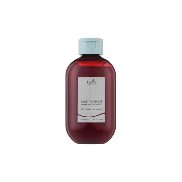 Шампунь La'dor Root Re-Boot Awakening Shampoo Red Ginseng & Beer Yeast 300 мл (8808033021502) - зображення 1