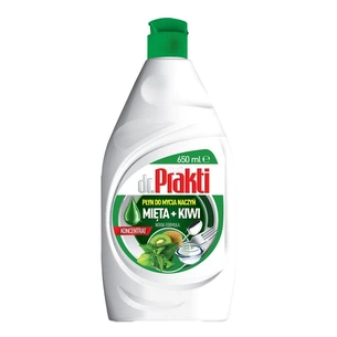 Засіб для ручного миття посуду Dr. Prakti Mieta + Kiwi 650 мл (5900308777640) зображення 1