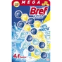Туалетний блок Bref Сила Актив Лимонна й океанська свіжість 4 шт. (9000101309447/9000101309409) - зменшене зображення 1