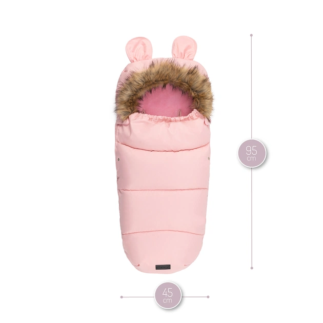 Зимовий конверт MoMi Sleeping bag pink (AKCE00033) - picture 5