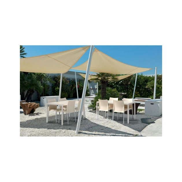 Кухонний стілець PAPATYA МАРВЕЛ-S, сидіння поліпропіленове червоне (3243) - picture 4