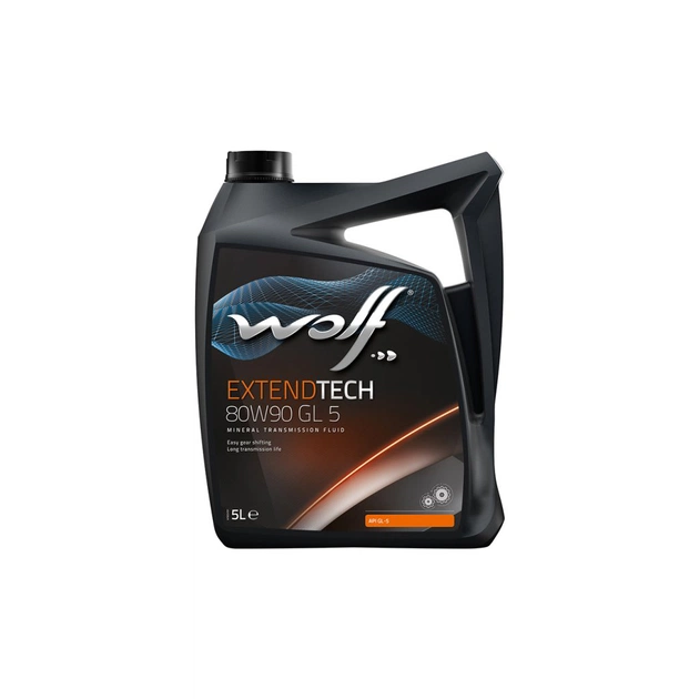 Трансмиссионное масло Wolf EXTENDTECH 80W90 GL 5 5л (8304507) - изображение 1