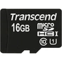 Карта пам'яті Transcend 16Gb microSDHC Class10 UHS-I (TS16GUSDCU1) - зменшене зображення 1