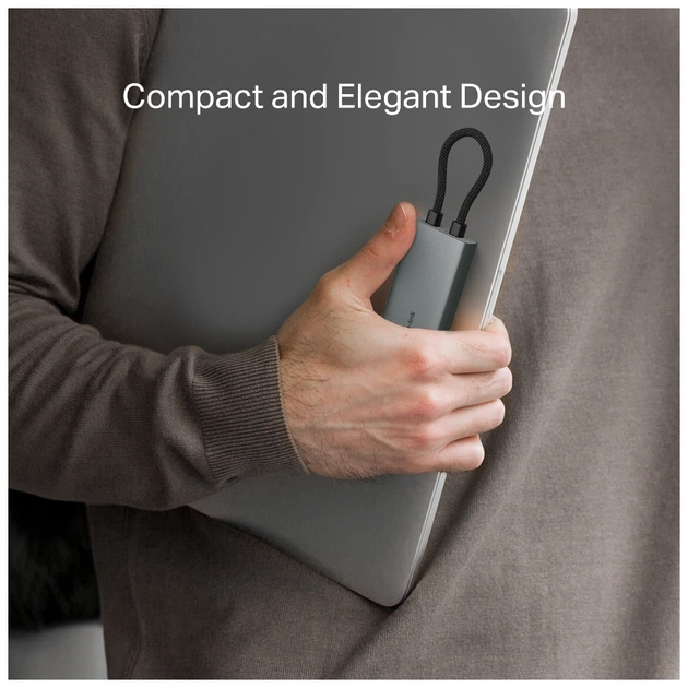 Концентратор TP-Link USB-C 7-in-1 3xUSB + HDMI + SD/TF + USB-C PD100W (UH7021C) - picture 11