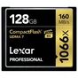 Карта пам'яті Lexar 128GB Compact Flash 1066X Professional (LCF128CRBEU1066) - зменшене зображення 1
