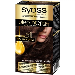 Фарба для волосся Syoss Oleo Intense 4-86 Шоколад 115 мл (4015100199734) зображення 1