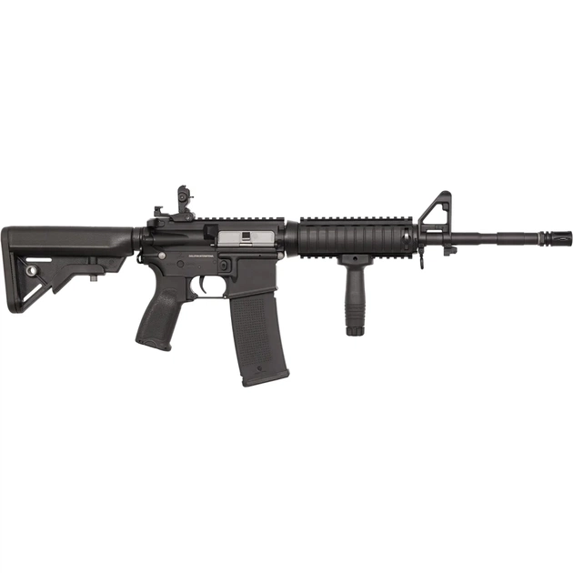 Гвинтівка страйкбольна Evolution Recon SOPMOD 14.5" Carbontech AEG Black (SL-1004) - picture 3