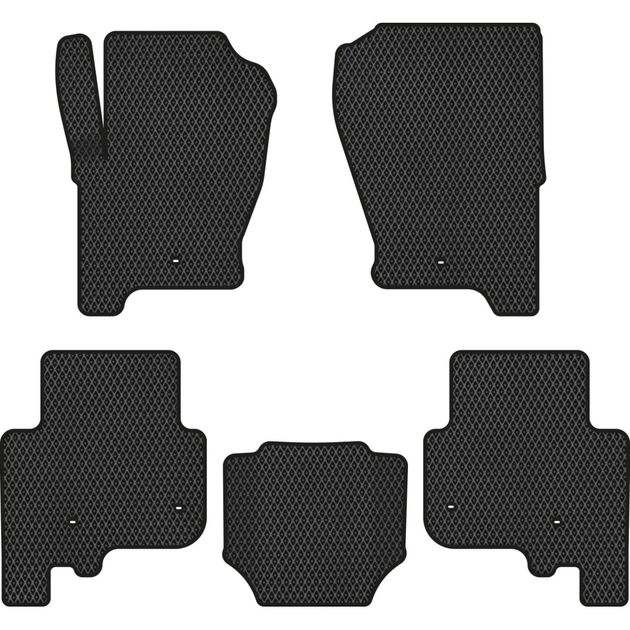 Килимок в салон EVAtech Land Rover Discovery 4 (L319) 2009-2017 4 поко (LR3131C5TL6RBB) - зображення 1