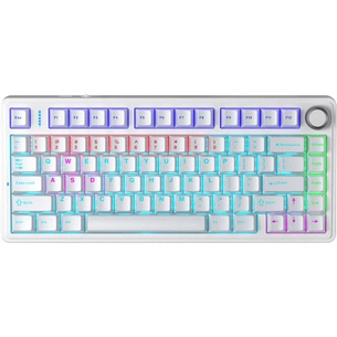 Клавіатура Aula F75 KRGD Red USB UA White (6948391203225) зображення 1