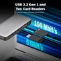 Порт-реплікатор Digitus USB-C > HDMI/2xUSB-A/USB-C/SD/MicroSD/RJ54 (DA-70914) - уменьшенное изображение 8