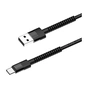 Дата кабель USB 2.0 AM to USB-C 1.0m 2.4А black ColorWay (CW-CBUC063-BK) - зменшене зображення 1