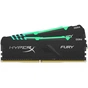 Модуль пам'яті для комп'ютера DDR4 32GB (2x16GB) 3200 MHz HyperX Fury RGB Kingston Fury (ex.HyperX) (HX432C16FB4AK2/32) - зменшене зображення 1